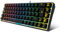 KROM KALISTA - Tastiera a membrana da gioco RGB Rainbow, fattore di forma 62%, modalità di gioco, N-19 anti-ghosting, Windows | Mac, layout inglese, nero