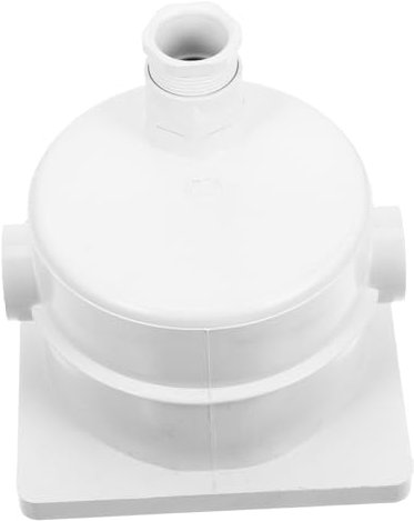 Yardwe 1 Jeu Boîte De Jonction Étanche Abri Électronique De Piscine Cas De Projet Électrique De Piscine Boîtiers Électriques Résistants Aux Intempéries Plastique Blanche