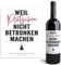 Personalisierte Weinetiketten Weihnachten Flaschenetiketten selbst gestalten Geschenk Wein Etiketten selbstklebend 2 Stück | 10x12 cm