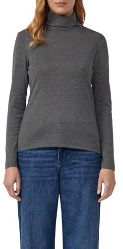 s.Oliver Longsleeve im Slim Fit mit Rollkragen