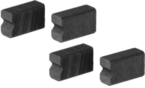 vhbw 4X Kohlebürste 6,25 x 4 x 10 mm kompatibel mit Bosch Benvenuto TCA60F9 - B25, TCA6001 - B20 Kaffeemaschine, Mahlwerk, Mahlwerksmotoren