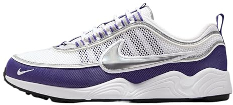 NIKE Herren Air Zoom Spiridon SP Sneaker, White Metallic Silver Light Concord, 44.5 EU