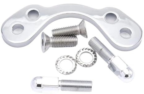 TRWWFEXO rehausseur Moto pour pour Springer pour Fourches Trous de rehaussement de 4-3/4 Adaptateur d'arbre de Guidon de Moto Standard de 3-1/2 Pince de rehausse Guidon