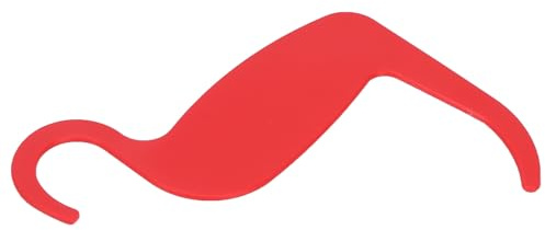 Akozon Wangenkontur-Schablone, Gesichts-Make-up-Schablonen für die Konturierung von Nase, Augenbrauen und Wangenknochen – Einfache Anwendung für Alle Gesichtsformen in Schwarz (Rot)