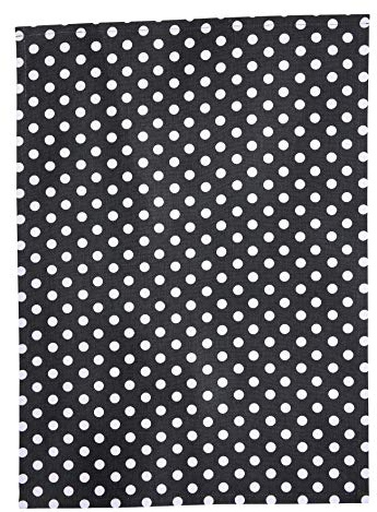 Dexam - Polka Dot Tea Towel, Slate Grey, 100% Cotton, Absorbent Kitchen Towel, Machine Washable, 50 x 70cm