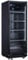 wDesigns Drinks Fridge Bottle Fridge 360 Litres Volume and Glass Door Complete Black