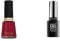 Revlon Nail Enamel - 14.7 ml, Red with Revlon Colorstay Gel Envy Diamond Top Coat Nail Polish