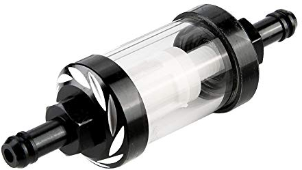 motorrad benzinfilter Gas Inline Kraftstofffilter, Universal kraftstofffilter 8mm Benzin Öl Kraftstofffilter für Motorrad Auto ATV