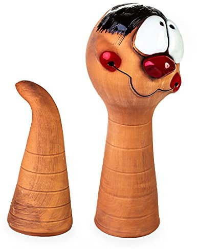 Ceramics World - Keramik Gartenstecker - Regenwurm - Gartendeko