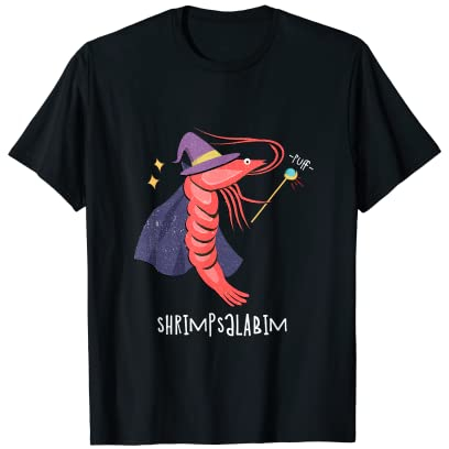 Shrimpsalabim - Lustiges Aquarium Zauberer Garnele Shrimp T-Shirt