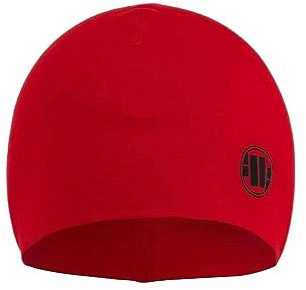 Pit Bull West Coast Mütze Small Logo Rot