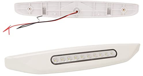 KIMISS Luces Impermeables para Toldo, RV LED Porche Toldo Luz RV Exterior Interior Tira Lámpara 6000K Blanco para Campistas Autocaravanas Remolques de Viaje Camiones
