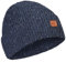 camel active Herren Strickbeanie mit Merinowolle Blau menswear-OS
