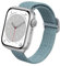 RhinoShield Correa trenzada Apple Watch Series 1/2/3(38mm)+S4/5/6/SE(40mm)+S7/8/9(41mm)+S10(42mm) | Repelente al agua y al sudor. Suave y elástica - Verde Lago