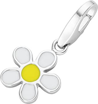 Giorgio Martello Milano Charm Charm Blume, Silber 925