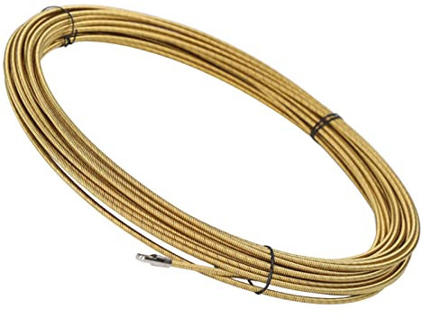 EVTSCan 66 Fuß Flexibler Glasfaser-Drahtkabelzieher, Elektrisches Fischband Zum Verlegen Und Installieren von Elektrischen Leitungen, Für Wand, Decke, Unterboden Oder Leitungsrohr, Für Elektriker