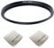 67mm Lens to 62mm Camera Lens Adapter 67mm to 62mm Step Down Ring Adapter Ring for All Brands of UV ND CPL, with Premium Lens Wiping Cloth 2 Pack (67mm-62mm)
