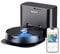 SmartAI S8 P Staubsauger Roboter mit Wischfunktion, WiFi APP Steuerun 5000Pa Saugroboter mit Lasernavigation, Selbstentleerend Absaugstation 4L, Kartierung mehrerer Etagen für Tierhaare, Teppich