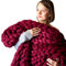 MNBVH Gestrickte Decke, Grobstrick-überwurf, Grob Gestrickte Decke, Strickdecke, Graue überwürfe Für Sofa, Große Gestrickte Bettüberwurf-Decken Für Betten, 100 X 150 cm(Color:H)