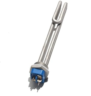 QCUXLRND 1KW/2KW3KW/3KW Immersion Heater Elment Screw In Type DN25/1 Inch 32mm BSP Threaded 110V 240V 380V 180mm/190mm/230mm cuicui (Color : 240V 1KW 180mmL)