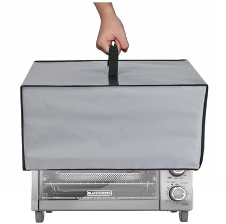 AF-WAN Air Fry Toaster Oven Dust Cover,Waterproof Case,Compatible With BLACK+DECKER TO1787SS Air Fry Toaster Oven/4-Slice Toaster Oven TO1313SBD (Grey)