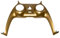 SHADOW BOOLT Handbemalte dekorative Zierleiste, kompatibel mit PS5-Controller, DIY-Ersatz-Clip-Shell, benutzerdefinierte Platten, kompatibel mit PS5-Controller mit Akzentringen (Gold)