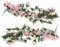 BESPORTBLE 2stücke Kunst Lilien Blumen Dekoration Simulierte Lilien Ornament Für Haus Wand Hängend Blume