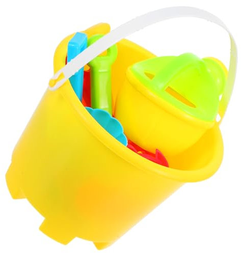 WOONEKY 13 Teiliges Sandspielzeug Set Für Bunte Strandtools Mit Eimer Schaufel Und Kreativen Sandformen Für Sandkasten Pool Und Garten Ideal Für Spiel Und Spaß Im Freien
