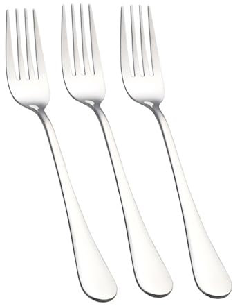3 Fish Forks Stainless Steel Simple and Elegant Design