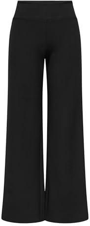 ONLY Damen Onlclever Life Hw Wide Pant PNT Only Female Hose Onlclever Weiter Beinschnitt Hose