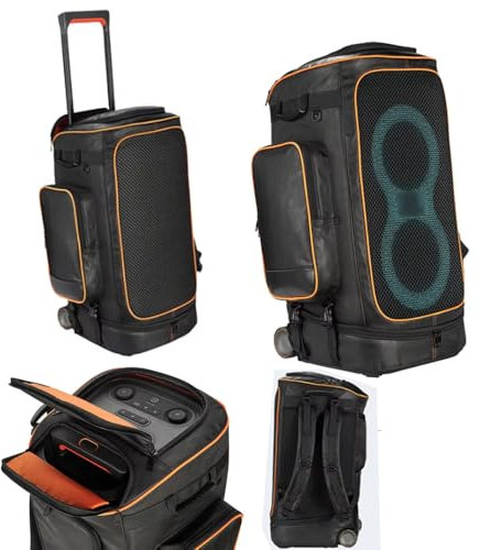 Lautsprecher Schutzhülle Travel Case für JBL PartyBox Stage 320 310, Outdoor-Lautsprecher Tasche Tote Carrying Backpack wasserdichte Tasche für JBL Lautsprecherzubehör