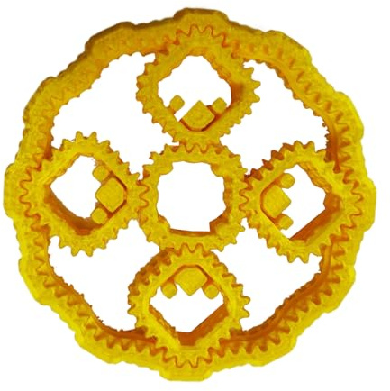 Fidget Gear Spinner,Tragbarer Zahnrad - Kleines Stressabbau Spielzeug, Tragbares Sensorikspielzeug Für Kinder Und Erwachsene