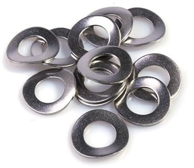KSeSii 304 Edelstahl gebogene Wellenscheiben elastische Federscheibe GB955 M3 M4 M5 M6 M8 M10 M12 M14 M16 M18 M20(M10 10pcs)