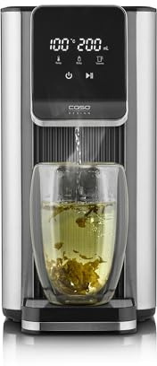 CASO Hot 6 Advanced Turbo Hot Water Dispenser, Water Heater with 13 Temperatures 40-100°C, 2.5L Tank, Hot Water in Seconds, One Cup Kettle Alternative, Uses 50% Less Energy than Kettles, Water Filter