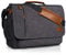 Estarer 17-17.3 Sac Ordinateur Portable Toile Vintage Sacoche Homme Bandoulière Sac Messenger pour Travail et Scolaire Résistant à l'eau (Scratch)