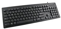 MEDIACOM Tastiera USB CX2500 Colore Nero Layout QWERTY