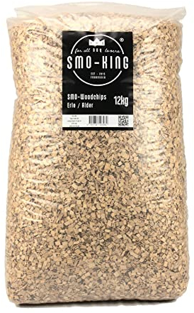 Smo-King Copeaux de Bois ensachés Aulne 12kg
