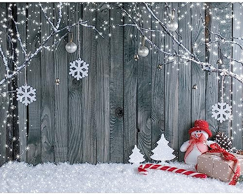BDDFOTO 2 * 1.5m Weihnachten Fotografie Hintergrund Weihnachten Backdrop für Baby, Neugeborene, Kinder, Objekte Fotografie Video Studio