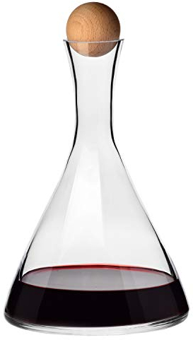 KROSNO - Decanter per vino rosso, 958 ml, collezione Avant-Garde, perfetto per casa, ristoranti e feste, lavabile in lavastoviglie