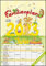Familienplaner Cartoon 2023 - Bildkalender 23,7x34 cm - 6 Spalten - Kalender mit Platz für Notizen - mit vielen Zusatzinformationen - Wandkalender: by Silke Leskien