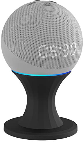 Aokicase For Amazon Echo Dot 4 / Echo Dot 5 Holder Desktop Stand Holder Accessories, No Screws Required, Speaker Accessories Rack (Amazon Echo Dot 4 / Echo Dot 5, Black) JZT01