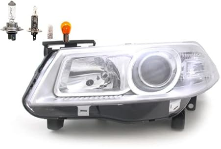 Johns, Scheinwerfer Halogen passend für Renault Megane II 01/2006- Links + Leuchtmittel