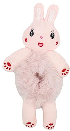 Niedliches Haargummi für Mädchen, Cartoon, Frosch, Panda, Katze, Kaninchen, Plüsch, elastische Haarbänder, Haargummis, Zubehör, Pferdeschwanz, süß