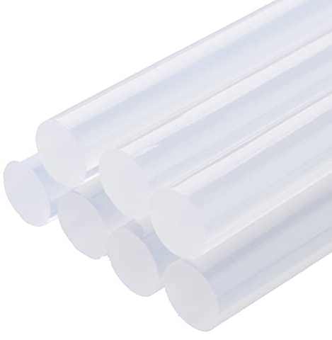 10 Stück Heißklebesticks 11mm x 200mm, Durchsichtig Heißklebestifte Heißklebestifte DIY Heißkleber Ersatzsticks für DIY Handwerk