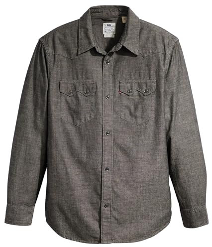 Levi's Sawtooth Relaxed Fit Western, Hombre, Camden Black Chambray, S