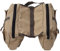 Bxyzan Hundesattelrucksack für den Hund Zum Tragen Hunderucksackgeschirr Leichte Hunde-Camping-Satteltasche mit Taschen für Outdoor-Wanderreisen