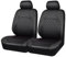 Autositzbezüge Sitzbezüge Auto für Suzuki Jimny 2007-2018, Auto Sitzüberzug Komplettset Vordersitzbezüge Rücksitzbezug PU Leder Universal Zubehör,A-4PCS