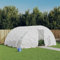 Générique Serre avec Cadre en Acier Blanc 20 m² 5x4x2,3 m,Maison & Jardin,Pelouses & Jardins,Jardinage,Serres de Jardin,Blanc,0 LB,3188094