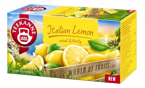 Teekanne italienische Zitrone Tee 120 Beutel - Früchtetee Zitronentee Ländertee
