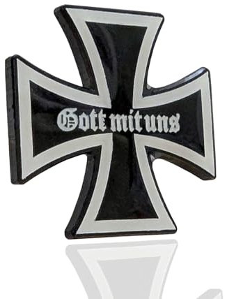 Generisch Eisernes Kreuz Typ B (Pin) Schwarz Klassisch Unisex Anstecknadel